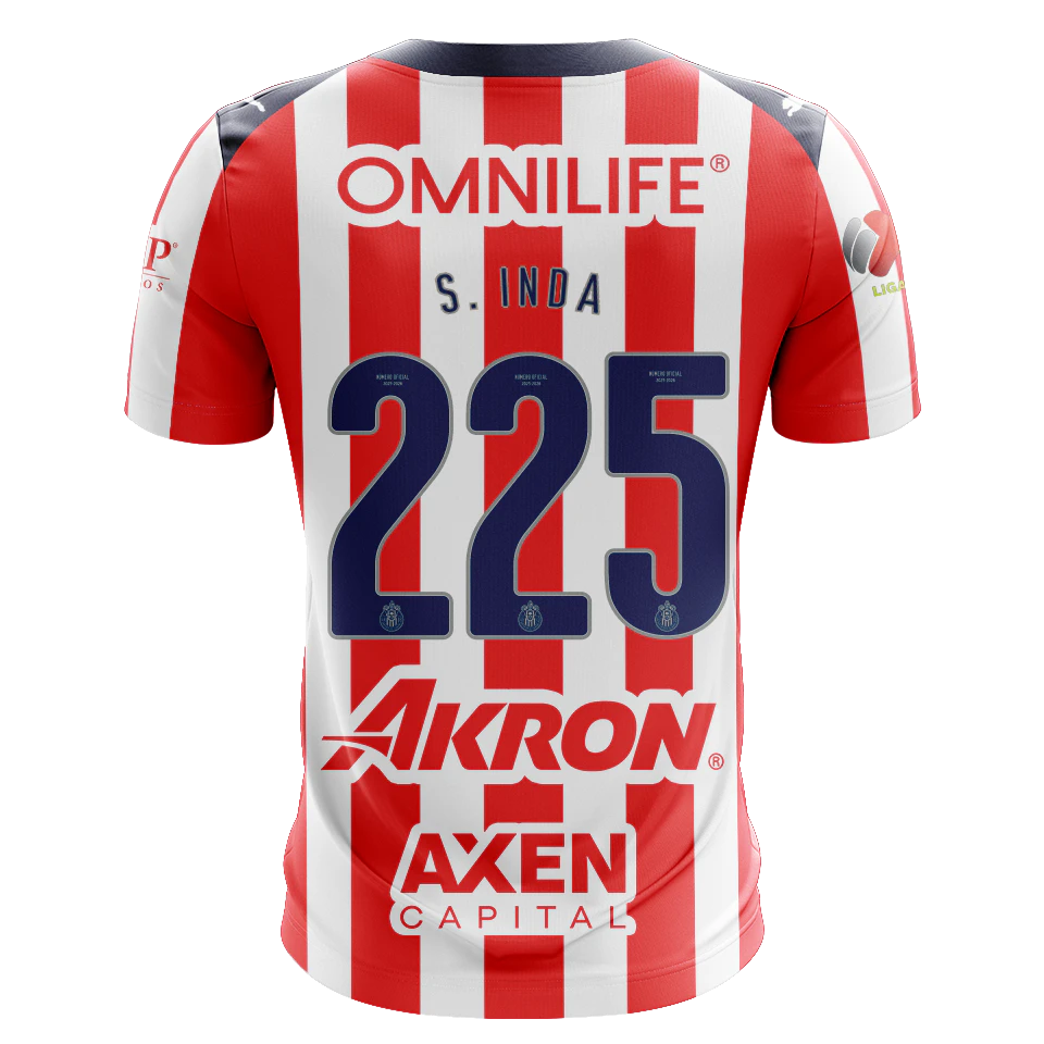 Camisola de Cristian Inda, Chivas Guadalajara