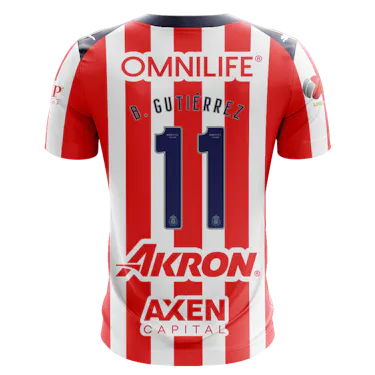 Brian Gutierrez Chivas Guadalajara jersey