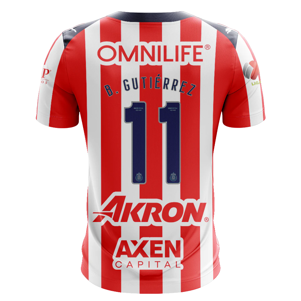 Brian Gutierrez Chivas Guadalajara jersey