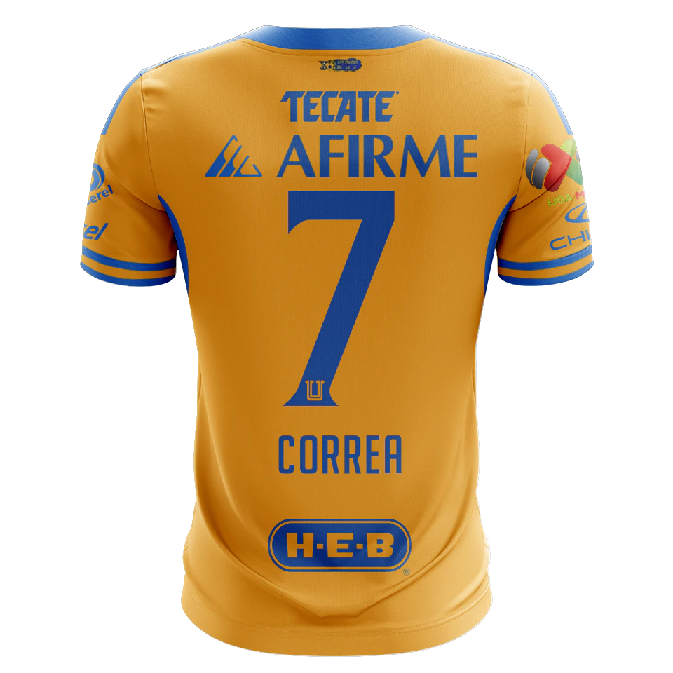 Camiseta Ángel Martín Correa Tigres UANL