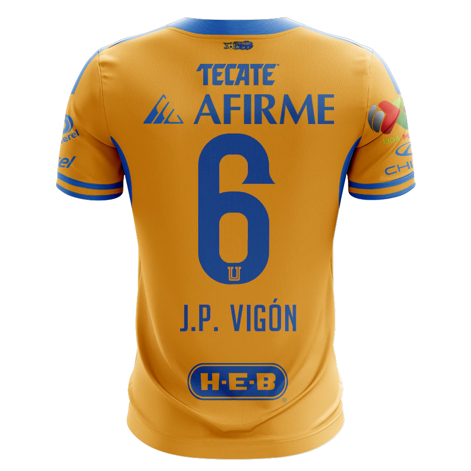 Maglia di Juan Pablo Vigón Cham (Tigres UANL)