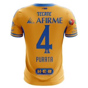 Juan José Sánchez Purata Tigres UANL shirt
