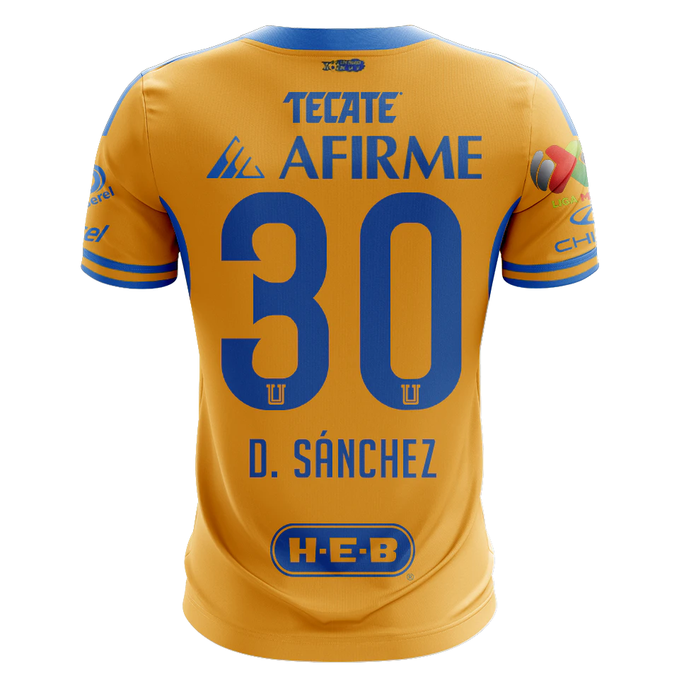 Diego Sánchez Tigres UANL shirt