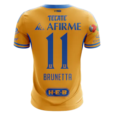 Tigres UANL-Trikot von Juan Francisco Brunetta