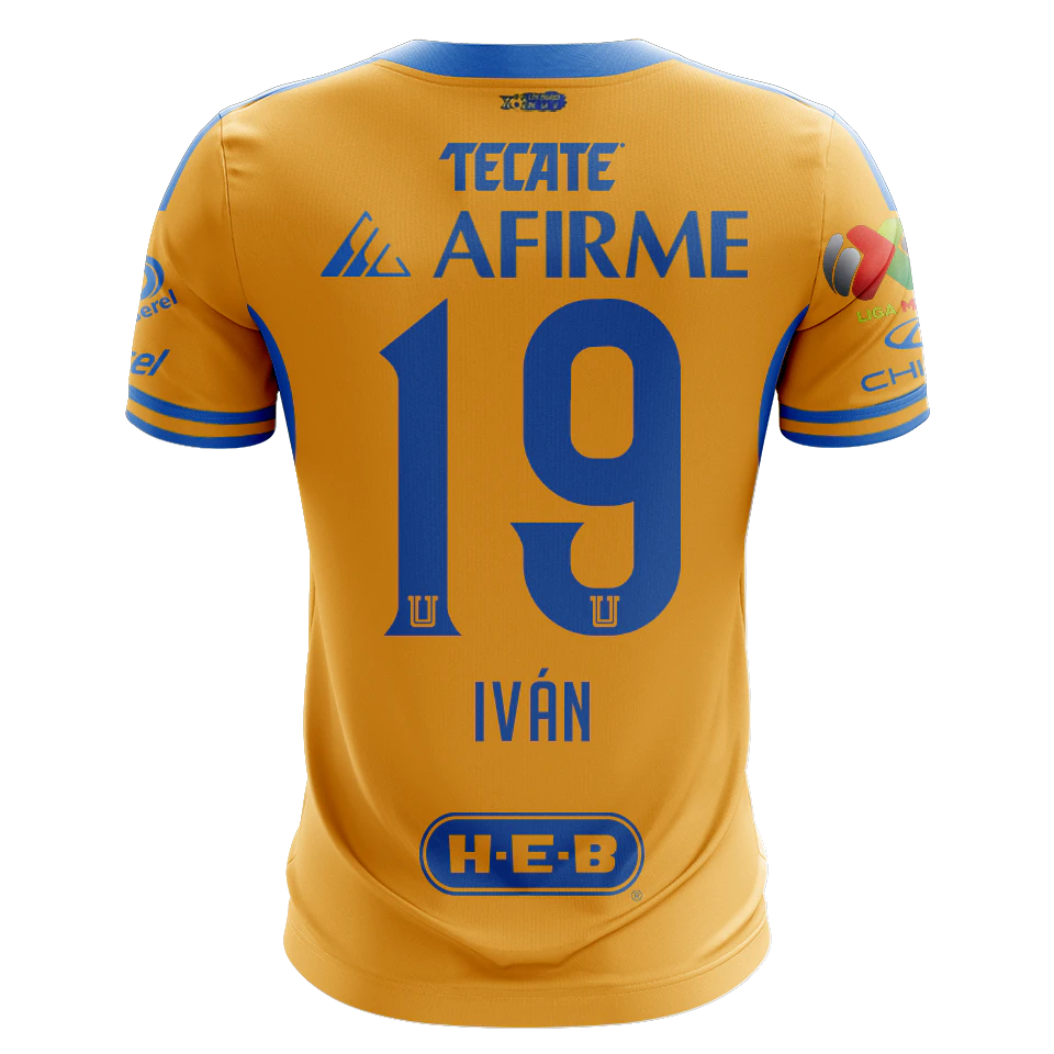 Edgar Iván López Rodríguez Tigres UANL shirt