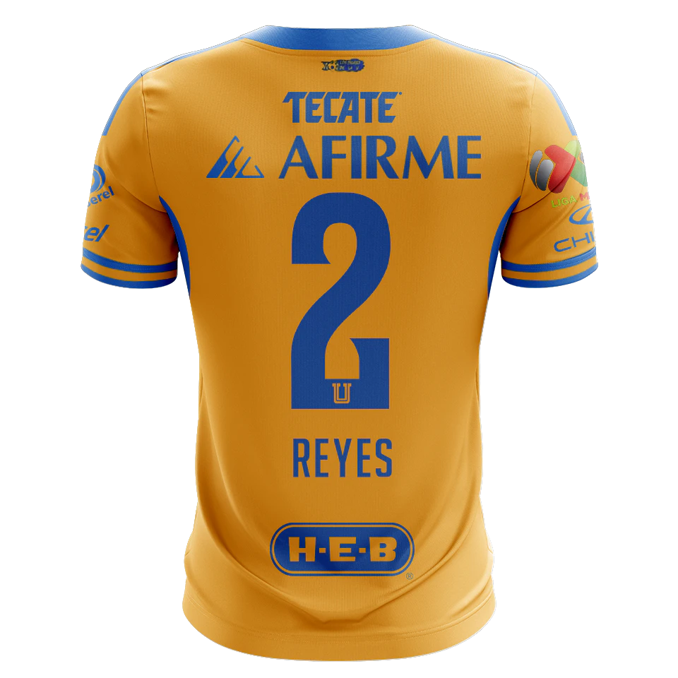Maglia di Francisco Manuel Reyes Maldonado (Tigres UANL)