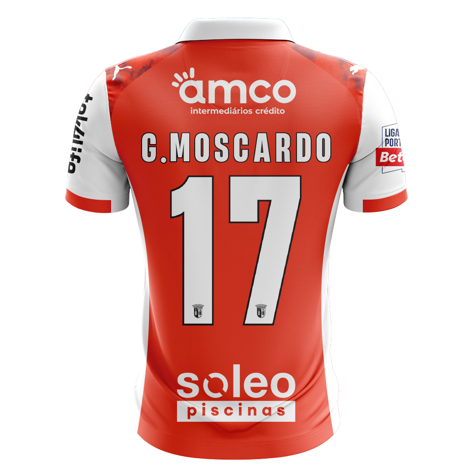 Gabriel Moscardo SC Braga shirt