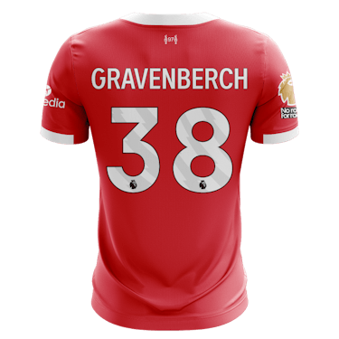 Shirt van Ryan Gravenberch Liverpool