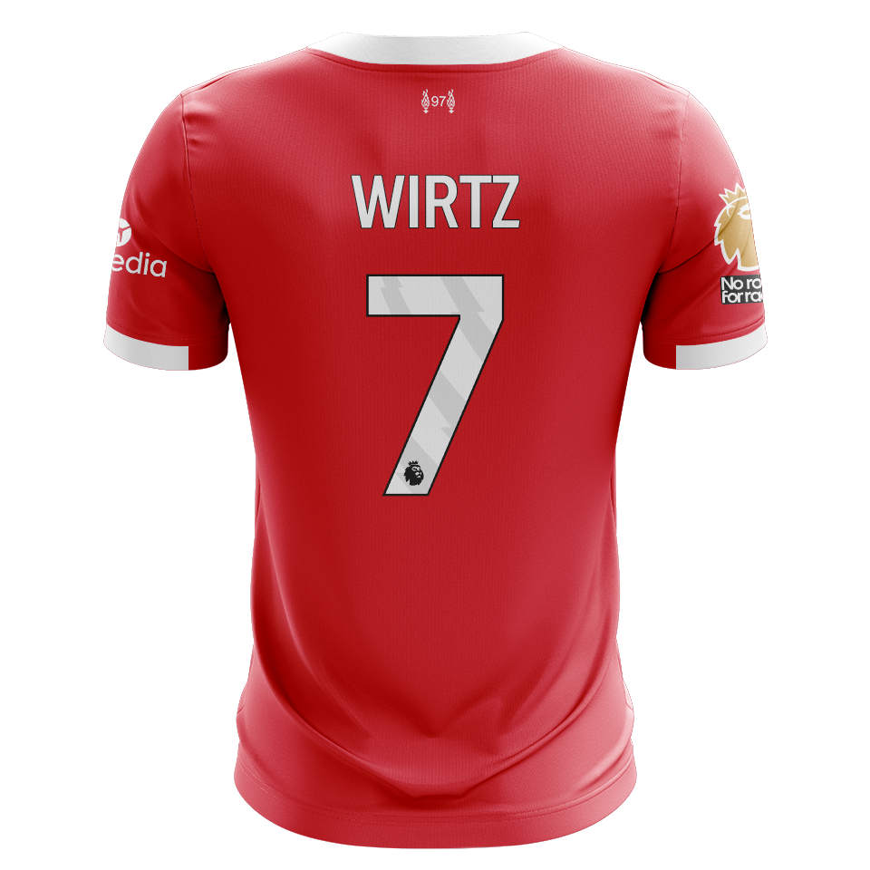 Florian Wirtz Liverpool jersey