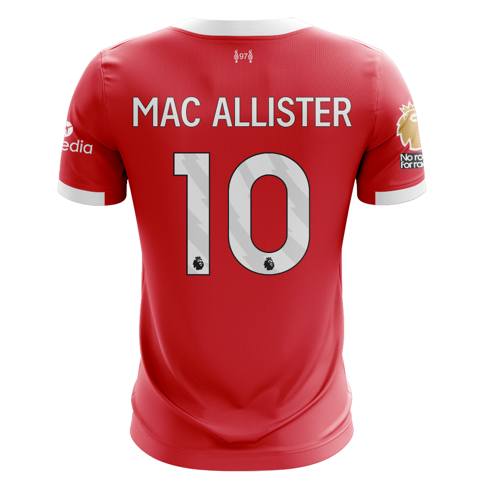 Alexis Mac Allister Liverpool shirt