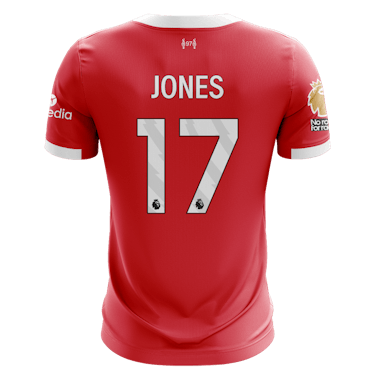 Shirt van Curtis Jones Liverpool