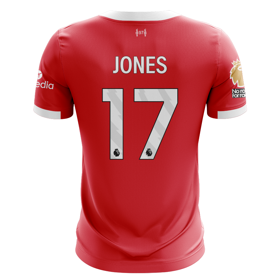 Shirt van Curtis Jones Liverpool