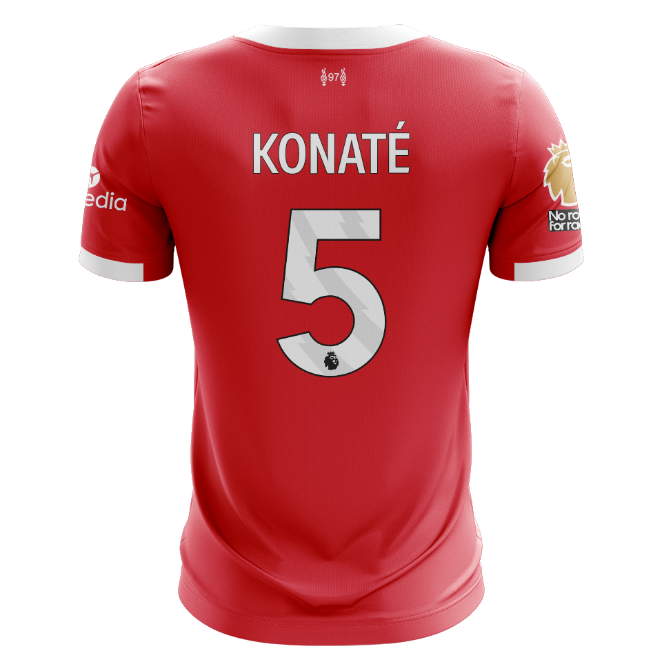 Ibrahima Konaté Liverpool shirt