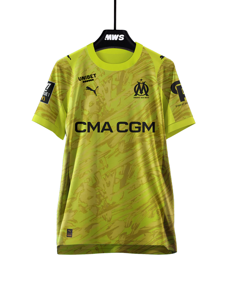 Camiseta Jeffrey de Lange Olympique de Marseille