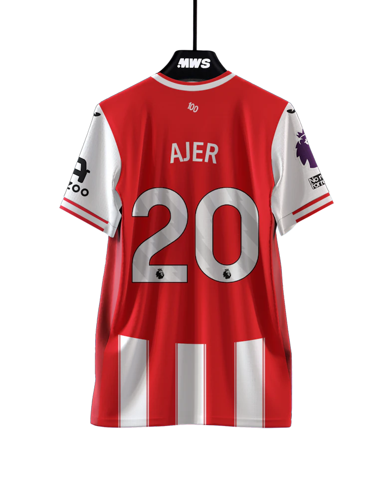 Kristoffer Vassbakk Ajer Brentford shirt