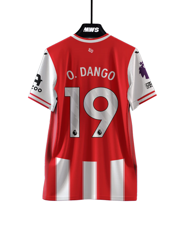 Brentford 팀의 Dango Ouattara 셔츠