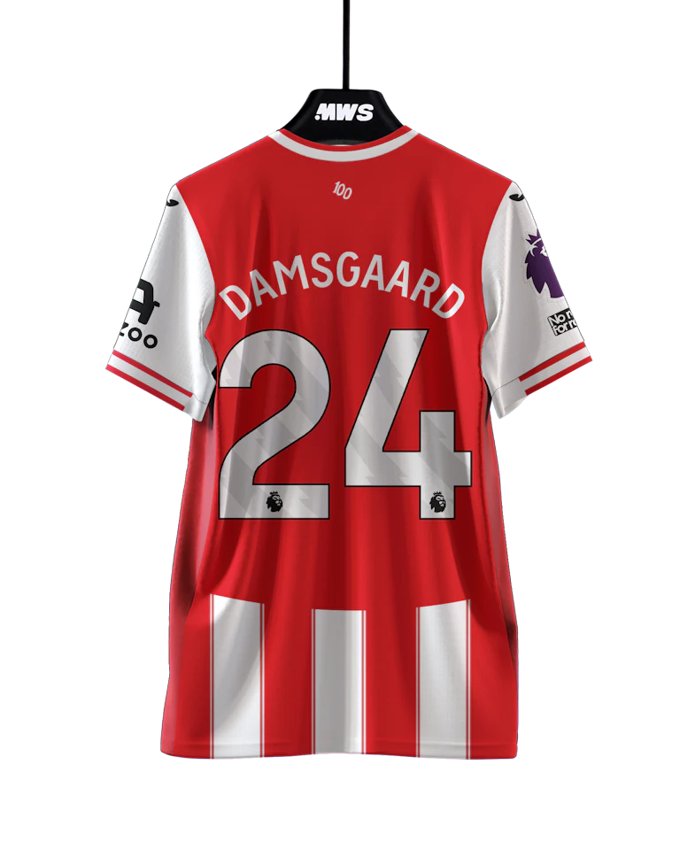 Brentford-Trikot von Mikkel Damsgaard