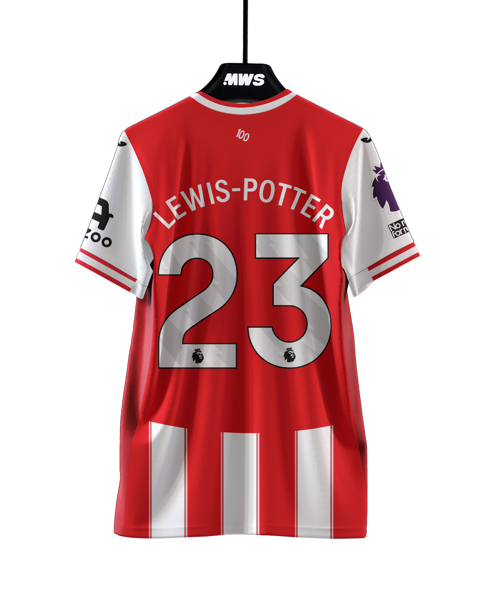 Keane Lewis-Potter | Brentford - Fulham | MatchWornShirt