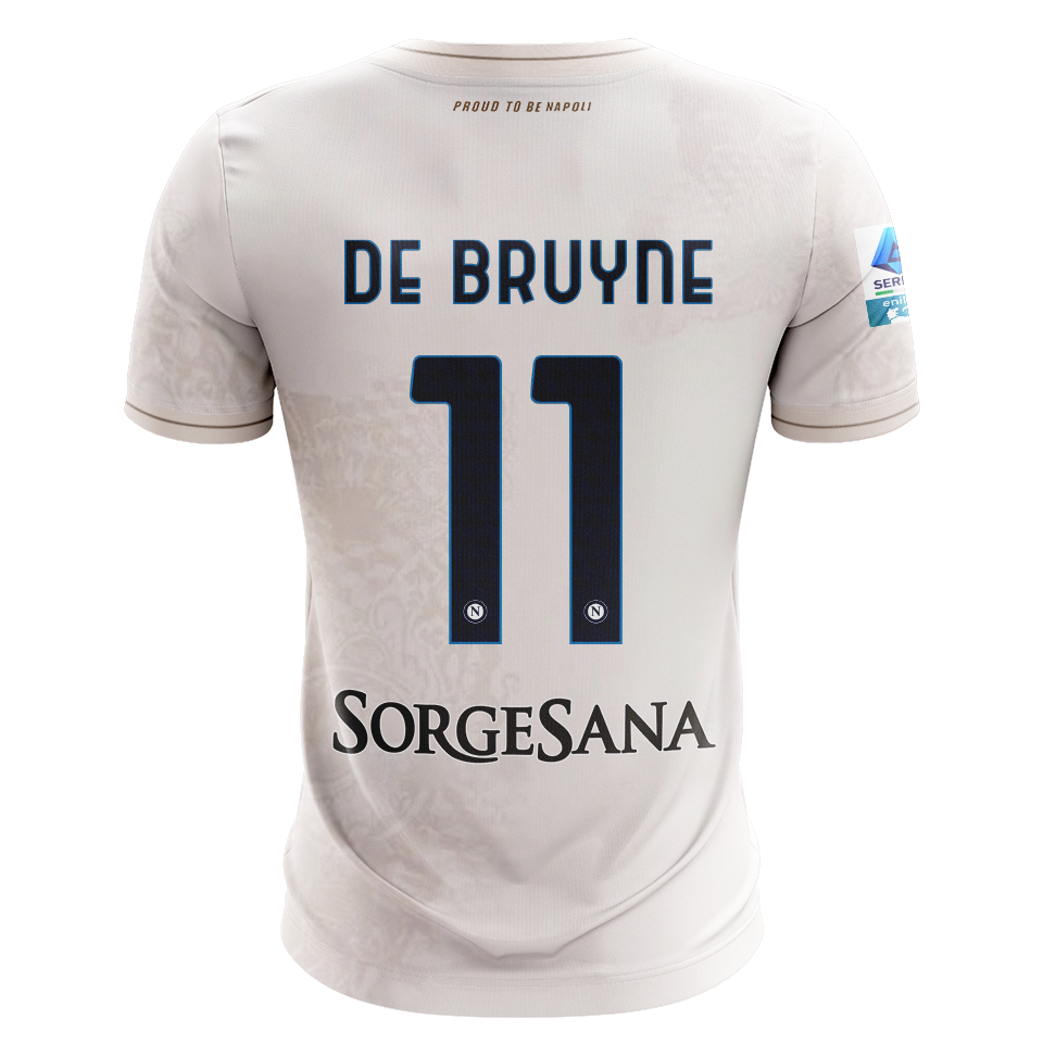 Kevin De Bruyne Napoli shirt