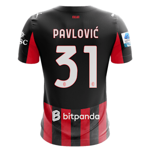 Maglia di Strahinja Pavlović (AC Milan)