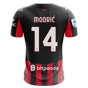 AC Milan-Trikot von Luka Modrić