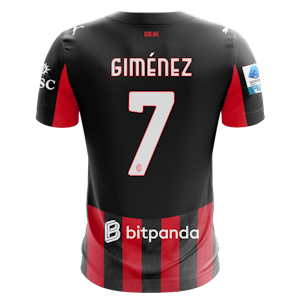 Jersey Santiago Giménez AC Milan