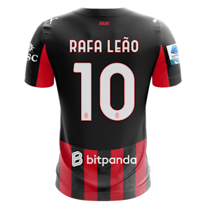 AC Milan 팀의 Rafael Leão 셔츠