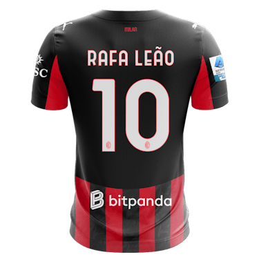 Rafael Leão AC Milan camisa.