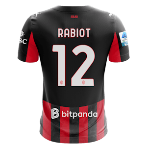 Adrien Rabiot AC Milan camisa.