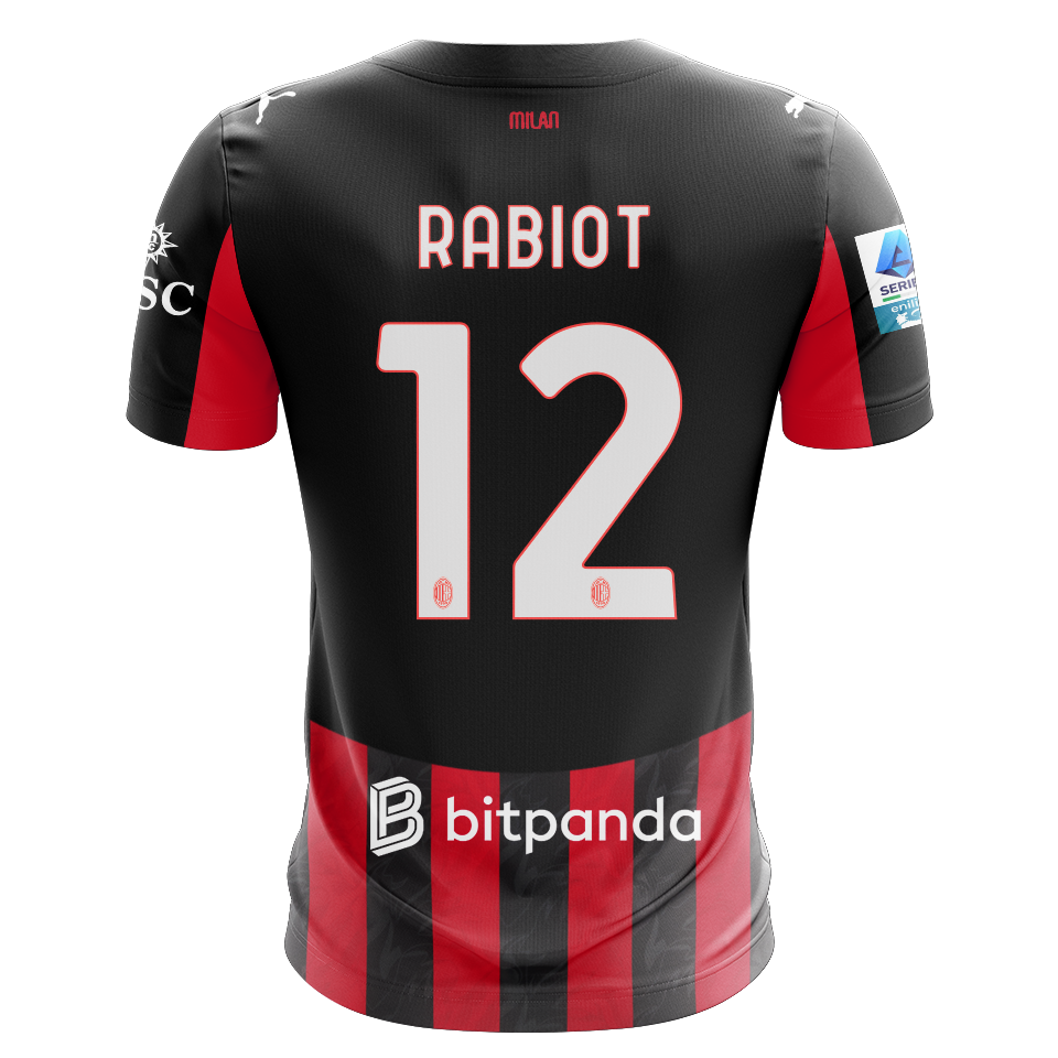 Adrien Rabiot AC Milan shirt