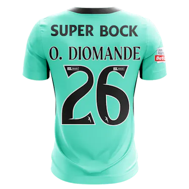 来自Sporting CP的Ousmane Diomande球衣