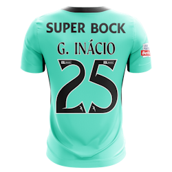 Inacio Kit Gonçalo Bernardo Inácio | CD Nacional - Sporting CP | MatchWornShirt