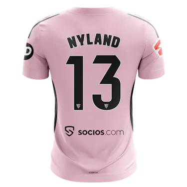 来自Sevilla FC的Ørjan Håskjold Nyland球衣