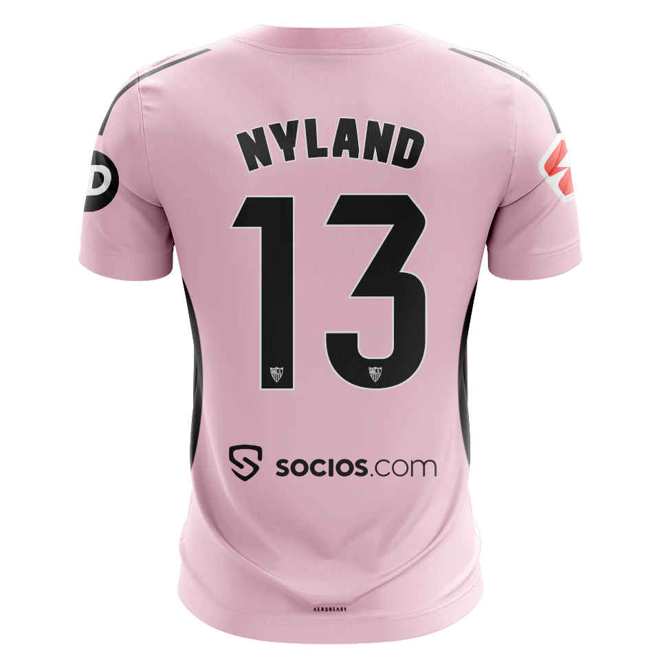 来自Sevilla FC的Ørjan Håskjold Nyland球衣