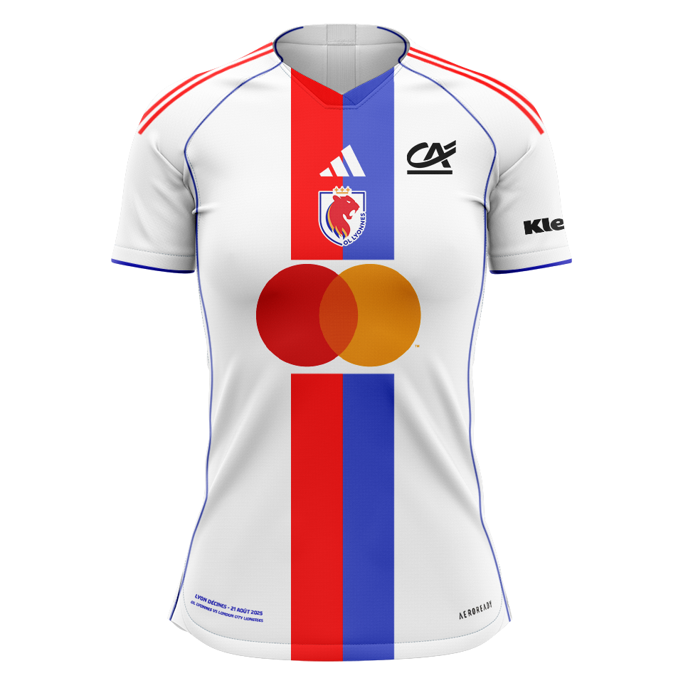 Maillot de Lily Yohannes (OL Lyonnes)