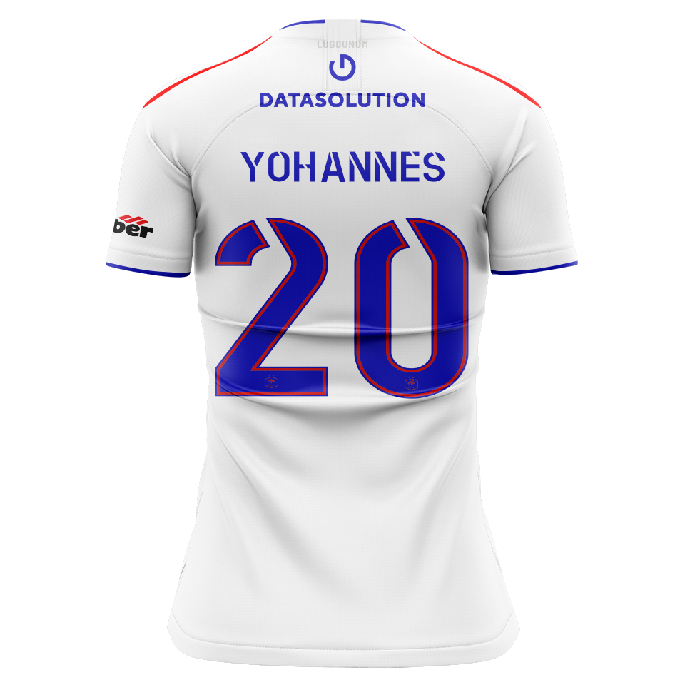 Maillot de Lily Yohannes (OL Lyonnes)