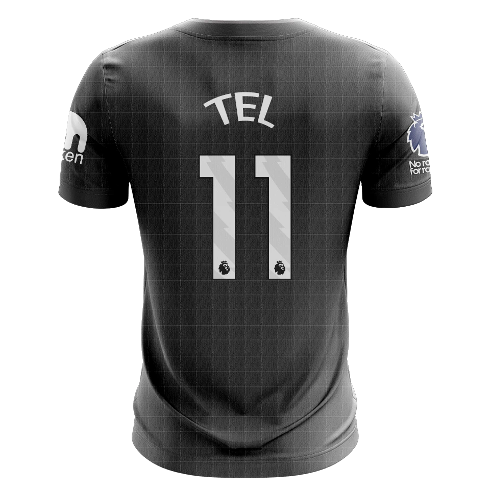Mathys Tel Kit Mathys Tel | Manchester City - Tottenham Hotspur | MatchWornShirt