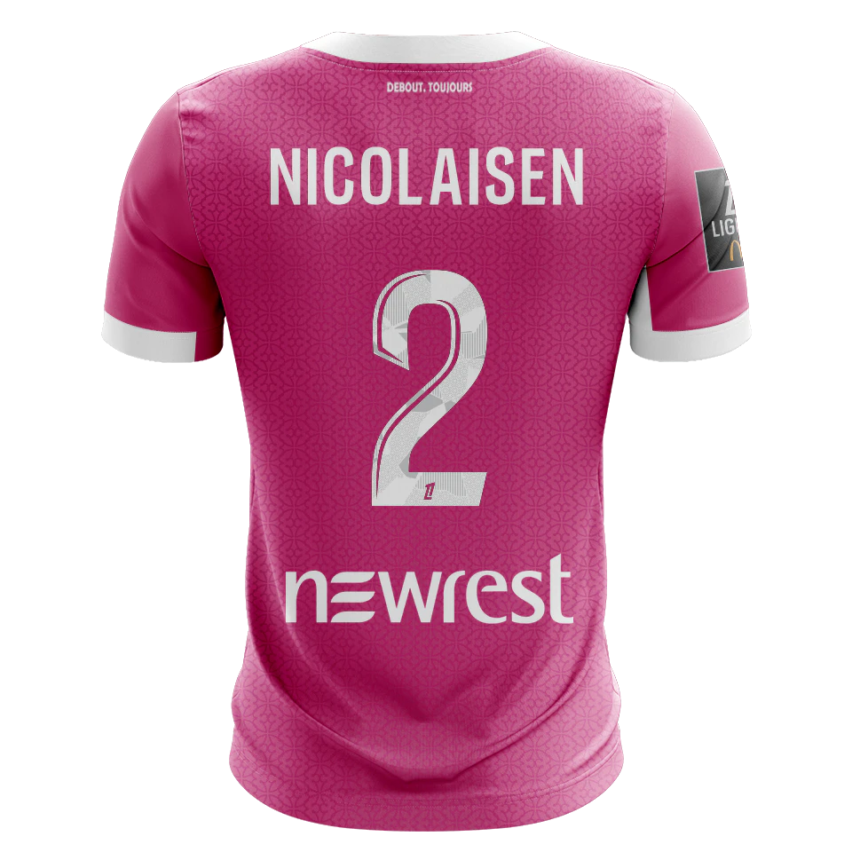 来自Toulouse FC的Rasmus Nicolaisen球衣