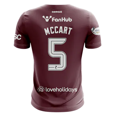 Maillot de Jamie McCart (Heart of Midlothian)
