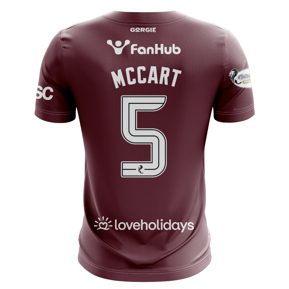 Maillot de Jamie McCart (Heart of Midlothian)
