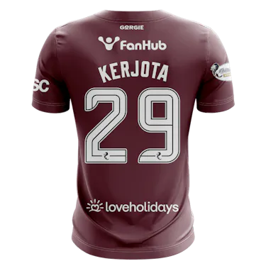 Maglia di Sabah Kerjota (Heart of Midlothian)