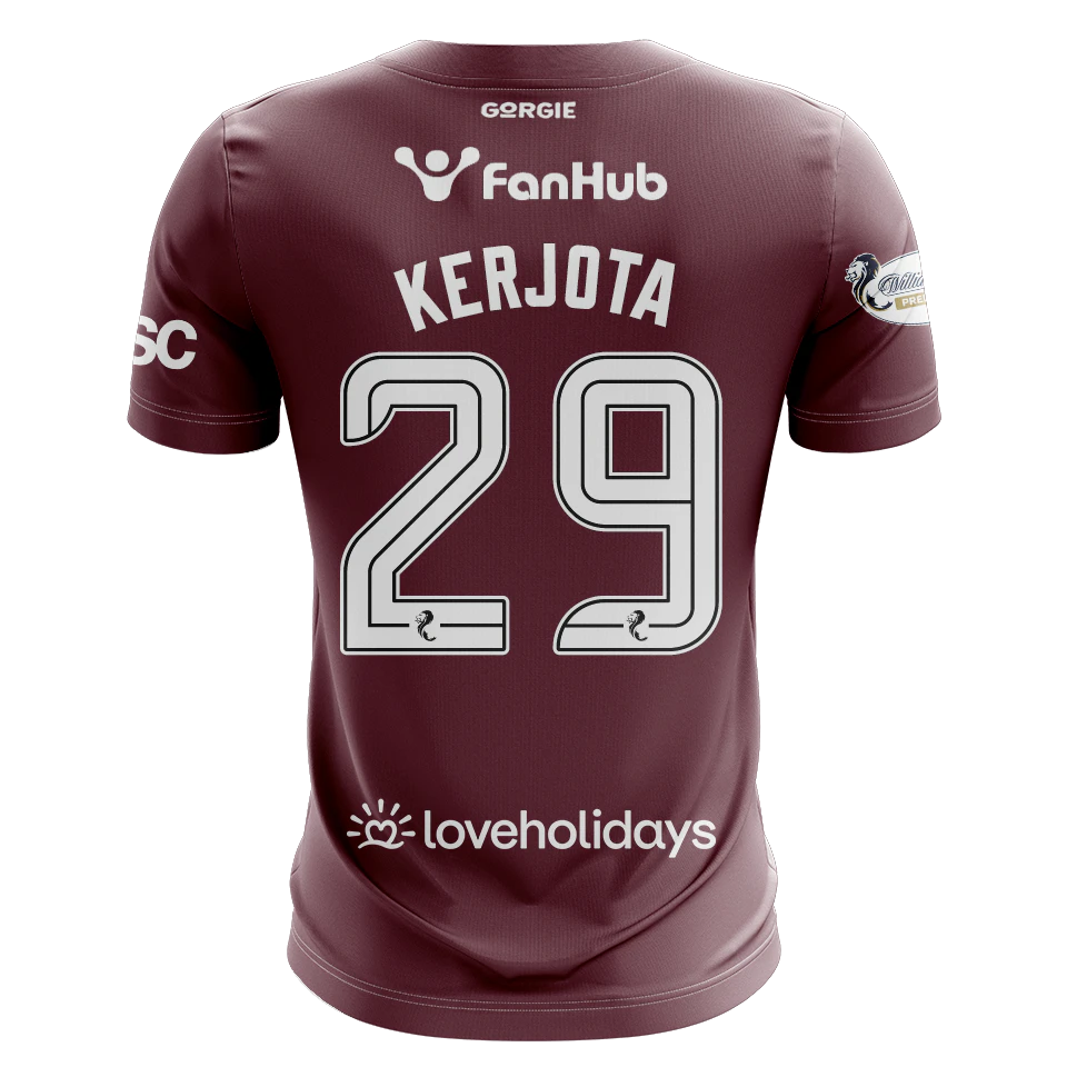 Maglia di Sabah Kerjota (Heart of Midlothian)