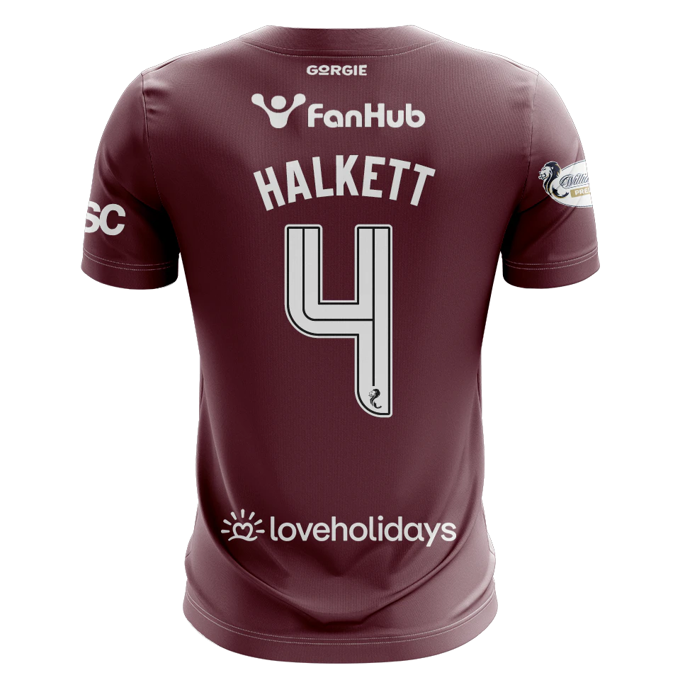 Maillot de Craig Halkett (Heart of Midlothian)