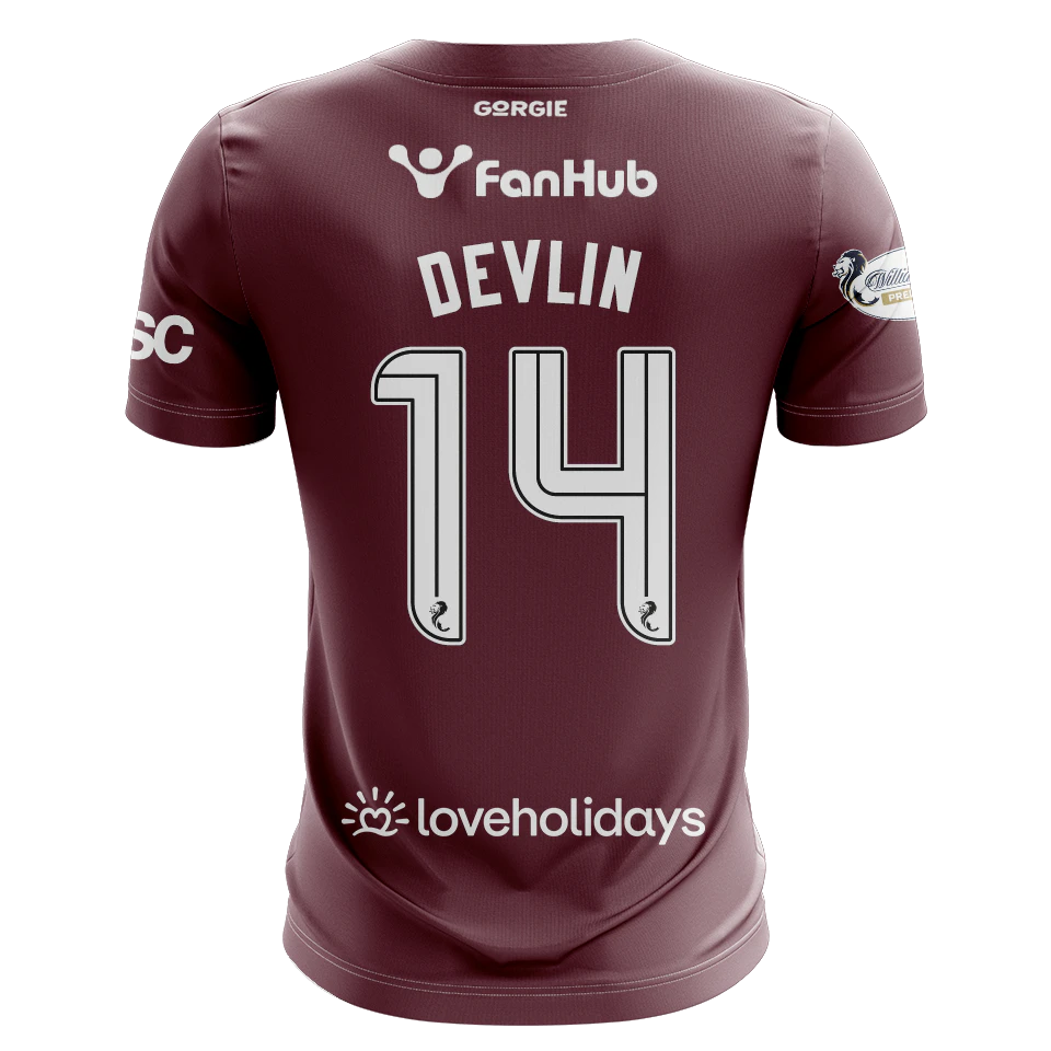 Camiseta Cameron Devlin Heart of Midlothian