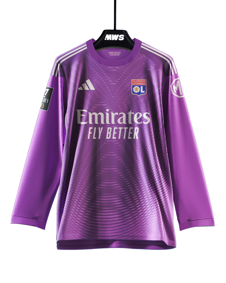 来自Olympique Lyonnais的Rémy Descamps 球衣