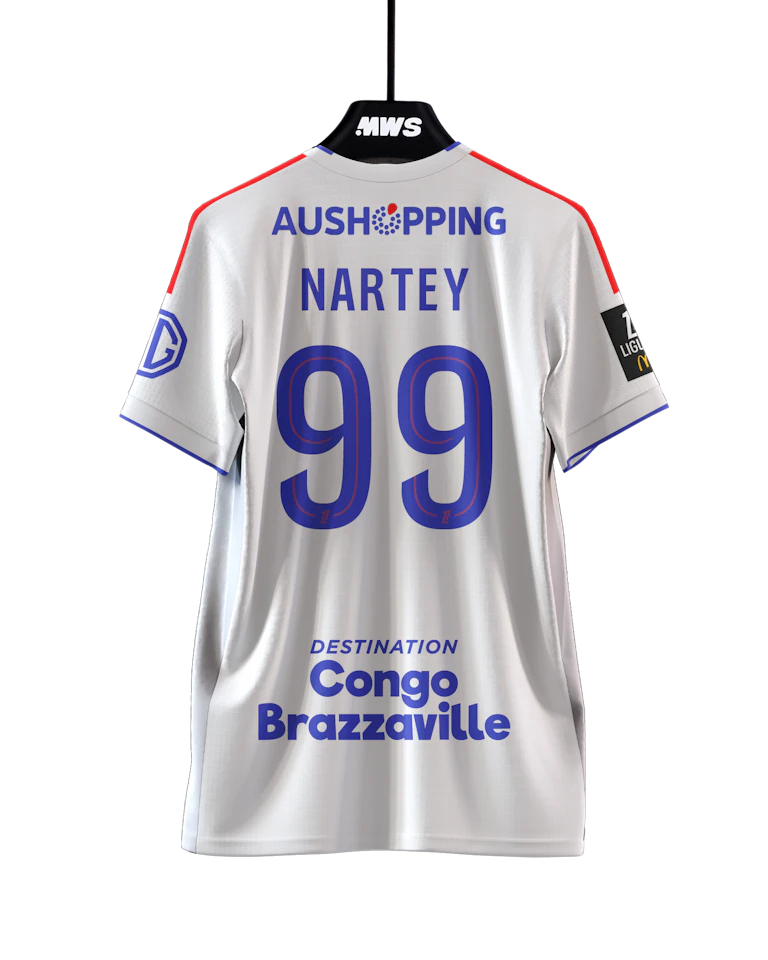 Shirt van Noah Nartey Olympique Lyonnais