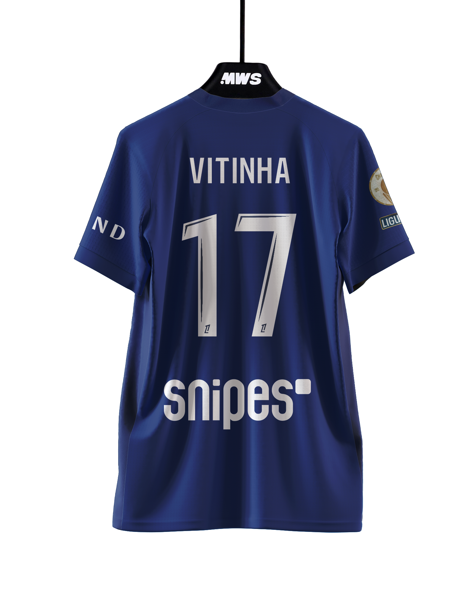 Vitinha | Paris Saint-Germain - Olympique Lyonnais | MatchWornShirt