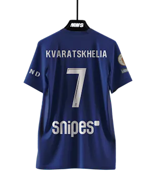 Khvicha Kvaratskhelia Paris Saint-Germain shirt