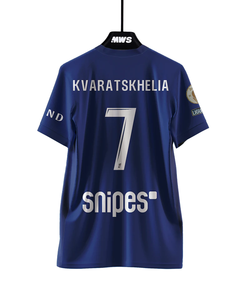 Khvicha Kvaratskhelia Paris Saint-Germain jersey