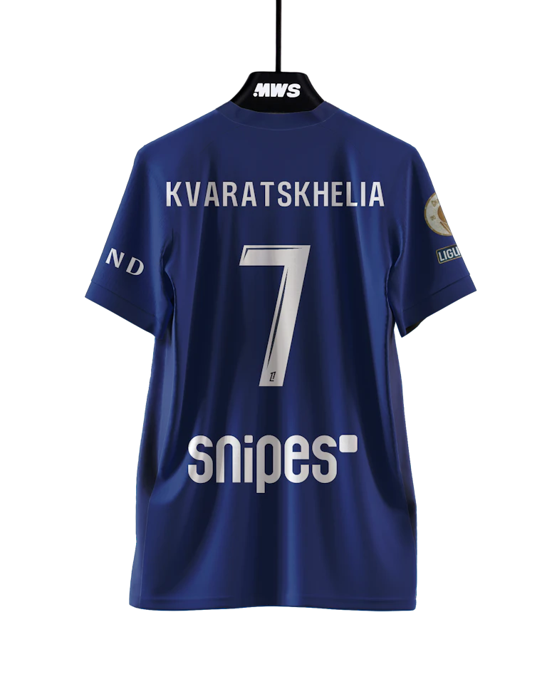 Khvicha Kvaratskhelia Paris Saint-Germain jersey